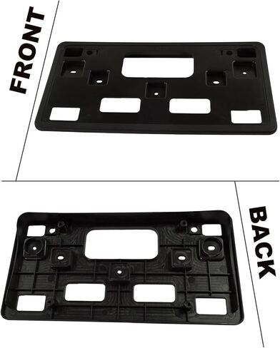 FASTCHE Front Bumper License Tag Plate Frame Bracket Holder Compatible with 2019 2020 2021 Honda Civic Front Bumper License Plate Holder Mounting Bracket Replace # HO1068131 71145TBAA50 in Kuwait