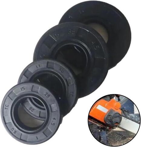 2 مجموعة علبة المرافق ختم النفط خزان الوقود تنفيس 4500 5200 5800 45cc 52cc 58cc مناشير الغاز قطع الغيار in Kuwait