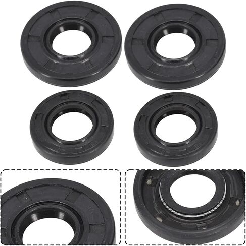 2 مجموعة علبة المرافق ختم النفط خزان الوقود تنفيس 4500 5200 5800 45cc 52cc 58cc مناشير الغاز قطع الغيار in Kuwait