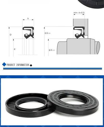 10Pcs ID 5/6/7/8/9/10mm Nitrile Rubber Double Lip Framework Oil Seal OD 12-30mm Height 4-10mm TC/TG/FB Micro Rotating Shaft Seal(OD 145mm) in Saudi Arabia