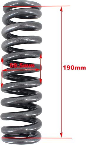 KKE 650lbs Back Shock Absorber Spring For Surron Light Bee X Rear Suspensions Titanium in Kuwait