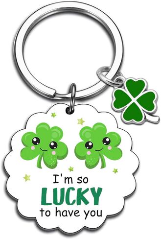 Irish Gifts for Women St Patricks Day Decorations Irish Blessing for Best Friend Keychain Shamrock Keychain Lucky Charm St Patricks Day Birthday Gifts Cute Keychains for Women in Saudi Arabia
