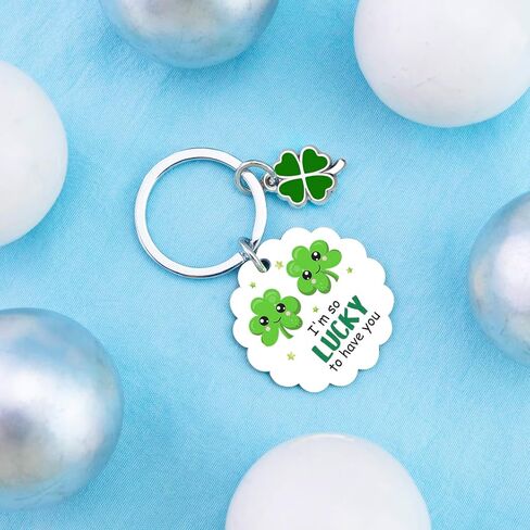 Irish Gifts for Women St Patricks Day Decorations Irish Blessing for Best Friend Keychain Shamrock Keychain Lucky Charm St Patricks Day Birthday Gifts Cute Keychains for Women in Saudi Arabia