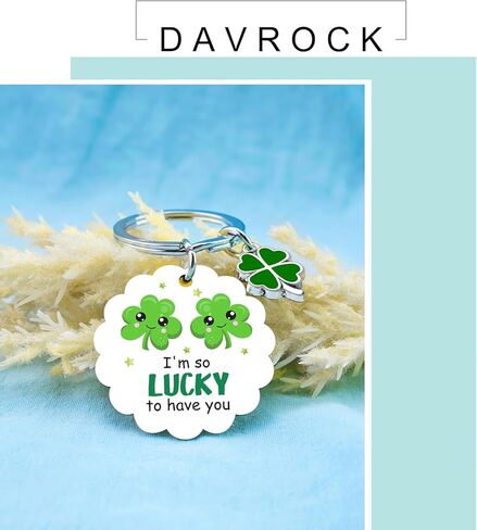 Irish Gifts for Women St Patricks Day Decorations Irish Blessing for Best Friend Keychain Shamrock Keychain Lucky Charm St Patricks Day Birthday Gifts Cute Keychains for Women in Saudi Arabia