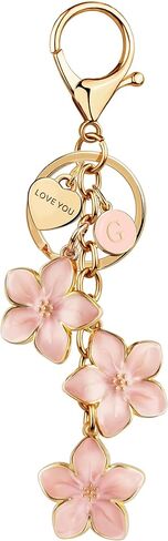 سلسلة المفاتيح الأولية زهرة كبيرة لطيف سلسلة المفاتيح فتاة سحر المحفظة لحقيبة يد لطيف رسالة كيرينغ لحقيبة الظهر in Kuwait