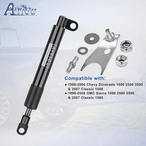 Truck Tailgate Assist, Pickup Tailgate Lift Assist Kit Compatible with 1999 2000 2001 2002 2003 2004 2005 2006 Chevy Silverado GMC Sierra 1500 2500 3500 & 2007 Classic 1500 in Saudi Arabia