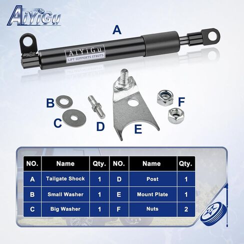 Truck Tailgate Assist, Pickup Tailgate Lift Assist Kit Compatible with 1999 2000 2001 2002 2003 2004 2005 2006 Chevy Silverado GMC Sierra 1500 2500 3500 & 2007 Classic 1500 in Saudi Arabia