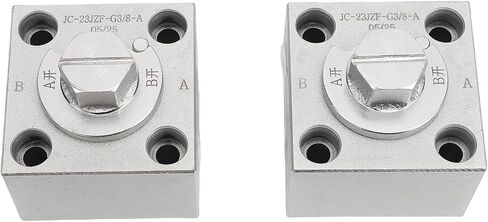 2 Set 3 Way Diverter Valve Alloy Steel Small Excavator Throttle Valve Replacement in Kuwait