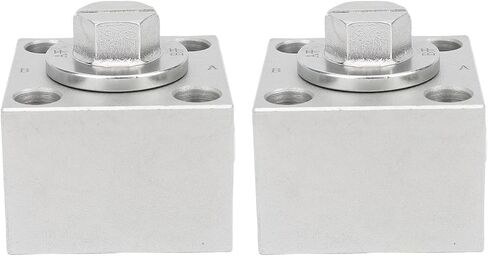 2 Set 3 Way Diverter Valve Alloy Steel Small Excavator Throttle Valve Replacement in Kuwait