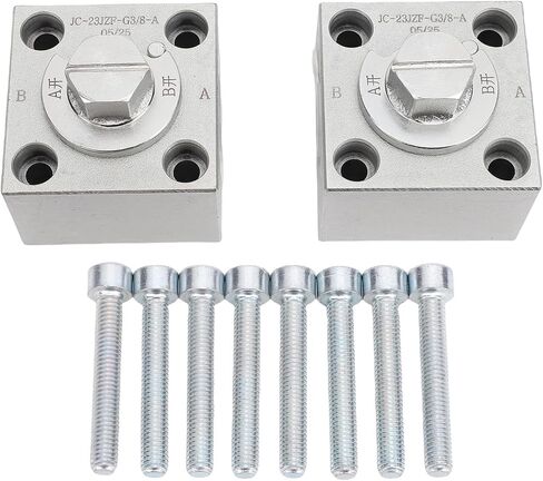 2 Set 3 Way Diverter Valve Alloy Steel Small Excavator Throttle Valve Replacement in Kuwait