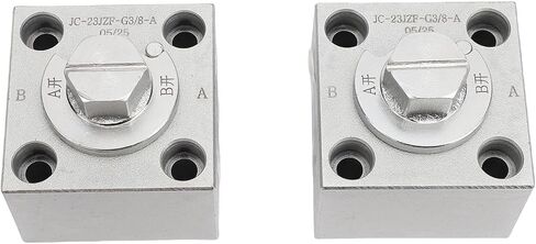 2 Set 3 Way Diverter Valve Alloy Steel Small Excavator Throttle Valve Replacement in Kuwait