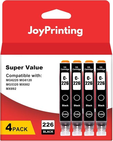 CLI-226GY Compatible CLI 226 Gray PGI-225 CLI226 Ink Cartridges for PIXMA MG6110, PIXMA MG6120, PIXMA MG6220, PIXMA MG8120, PIXMA MG8120B, PIXMA MG8220 in Kuwait