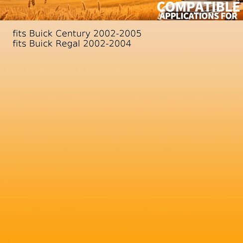 1 Piece Dual Radiator and Condenser Fan Assembly fits Buick Regal,Century 2002 2003 2004 2005 in Kuwait