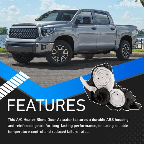 A/C Heater Blend Door Actuator Compatible with 2007–2021 Toyota Tundra 2008–2022 Sequoia HVAC Warm Air Mixing Damper Servo Motor Replaces 87106-0C140 in Saudi Arabia