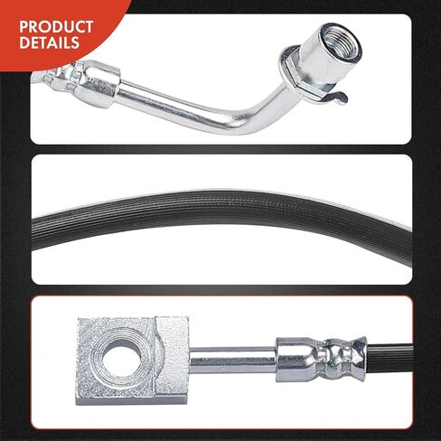 A-Premium Front Passenger Side Brake Hydraulic Hose Compatible with Select Chevrolet and GMC Models - C4500 Kodiak, C5500 Kodiak, C4500 Topkick, C5500 Topkick, 2005-2009 - Replace# 15267593 in Saudi Arabia