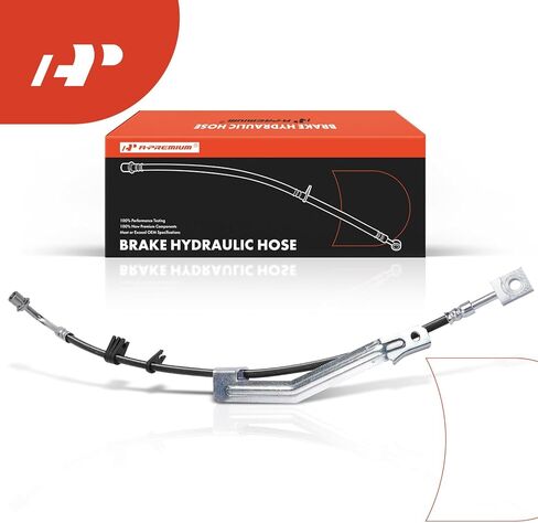 A-Premium Front Passenger Side Brake Hydraulic Hose Compatible with Select Chevrolet and GMC Models - C4500 Kodiak, C5500 Kodiak, C4500 Topkick, C5500 Topkick, 2005-2009 - Replace# 15267593 in Saudi Arabia