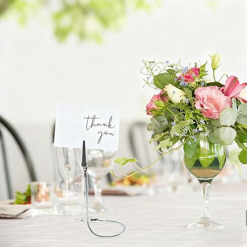 مشبك التمساح ذو الرأس المزدوج، مشبك مذكرة مزدوج الرأس قابل للانحناء من جلروفازاس، حامل صور معدني قوي للحرف اليدوية، حامل صور بطاقات الصور 8 قطع (الطول الإجمالي 23 سم/9.05 بوصة) in Kuwait