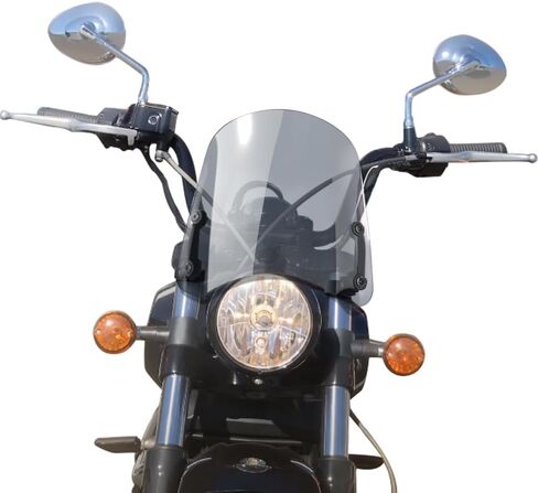 Xitomer Windshield Windscreen Bracket Compatible with Scout Sixty 2016-2021, Scout 2015-2023 Scout Wind Deflector Motorcycle Windshield with Bracket (Grey) in Saudi Arabia