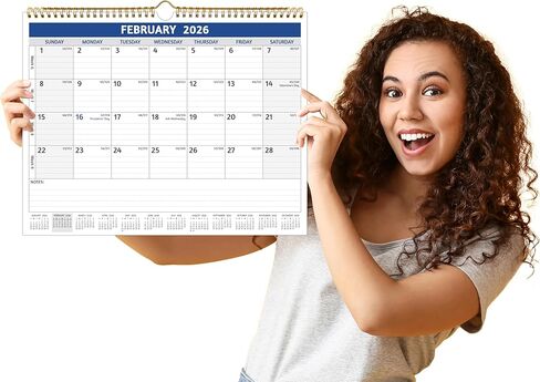 تقويم حائط 2025 - تقويم 3 أشهر 2025 عمودي، يناير 2025 - ديسمبر 2025، تقويم حائط 3 أشهر 2025، 11 × 26 مفتوح، 2025 تقويم شهري مع طباعة كبيرة، عطلات، ورق سميك، الأولويات والملاحظات in Kuwait