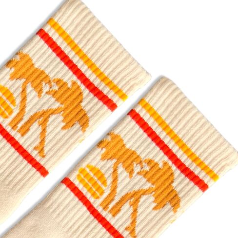 سييرا بريسكوت لوح التزلج الصيف | جوارب قطنية ملونة طبيعية (مقاسات الرجال | L/XL | 9-13) in Kuwait