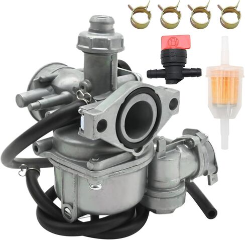 TRX90 Carburetor Kit Fit for Honda TRX 90 EX 90EX Sportrax Fourtrax 90 1993-2006, Replaces 16101-HF7-P00 16100-HF7-010 16100-HF7-A11 16100-HP2-673 in Kuwait