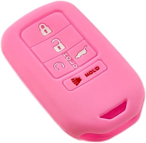 Silicone Rubber Key Fob Cover Compatible with 2015-2021 Honda Accord CR-V Civic Insight Passport Pilot ACJ932HK1310A KR5V2X A2C92005700 A2C81642600 216J-HK1310A HK1310A in Saudi Arabia