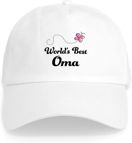 قبعة بيسبول أفضل أوما في العالم من CafePress قابلة للتعديل in Saudi Arabia