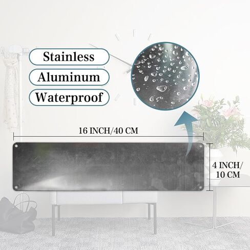 Vintage Street Sign Dream Big Work Hard Make It Happen Wall Decor Metal Tin Signs Poster - 3 PCS in Kuwait