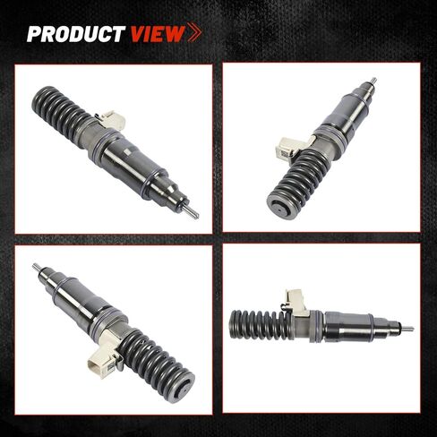 6PCS FE4E00001 RFE4E00001 EFE4E00001 EX631018 Electronic Fuel Injector for Detroit Series 60 14.0L DDEC VI E3 Engine 2007-2010 Medium Heavy Duty in Saudi Arabia