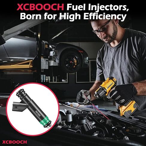 Fuel Injectors Set of 8 Compatible with Dodge for Dakota Durango 2001-2003, for Ram 1500 2002-2003, for Jeep for Grand Cherokee 2001-2002, Replace 53032145AA FJ475 812-12144 in Kuwait