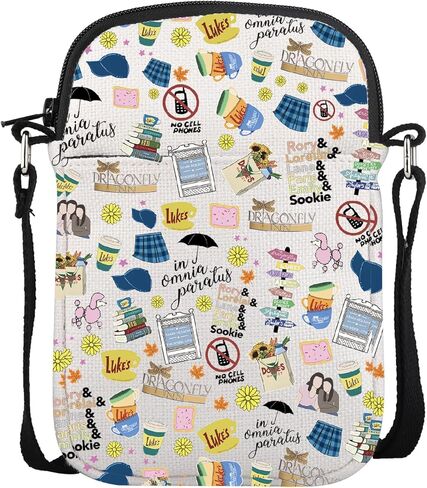 POFULL TV Show Inspired Merchandise Luke’s Fans Crossbody Bag Gifts for Mom Daughter Friend in Saudi Arabia