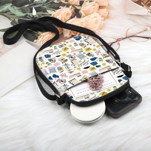 POFULL TV Show Inspired Merchandise Luke’s Fans Crossbody Bag Gifts for Mom Daughter Friend in Saudi Arabia