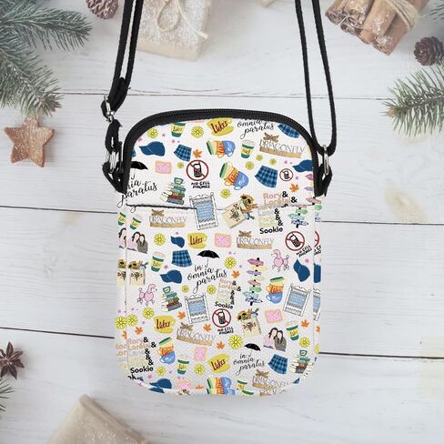 POFULL TV Show Inspired Merchandise Luke’s Fans Crossbody Bag Gifts for Mom Daughter Friend in Saudi Arabia