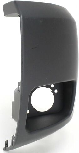 Front Bumper End Cap Primed With Fog Light Hole Left Driver Side Direct Replacement Compatible With 2007-2013 Chevrolet Silverado 1500 GM1004147 15891681 in Saudi Arabia