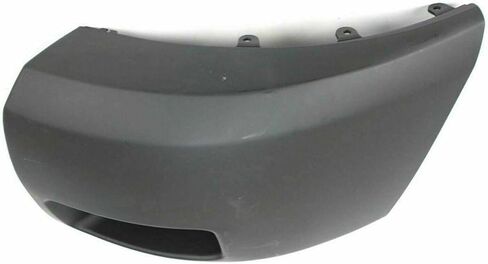Front Bumper End Cap Primed With Fog Light Hole Left Driver Side Direct Replacement Compatible With 2007-2013 Chevrolet Silverado 1500 GM1004147 15891681 in Saudi Arabia