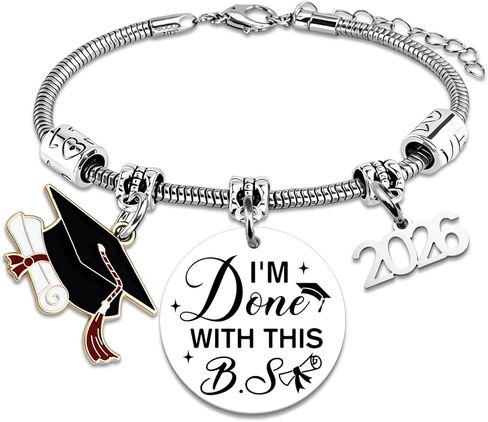 Class Of 2026 Graduation Gifts for Her Him Graduation Bracelet Senior 2026 Grad Gifts for College High School Masters Degree Graduate Present for University Phd Student in Kuwait