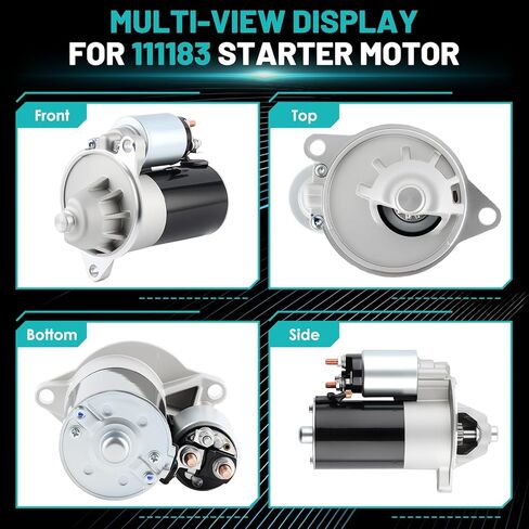 محرك بدء تشغيل 3268N مناسب لسيارات Ford F150 F250 F350 Bronco، وLincoln Mark VII، وMercury Cougar 3.8L 4.2L 4.9L 5L 5.8L مشغلات استبدال السيارات #3205، 3268، 3C24-11000-AA in Saudi Arabia