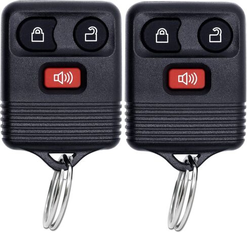 Keyless Entry Key Fob Replacement Keyless Entry Remote Car Keys Fits for 1998-2016 Ford, Mazda, Mercury, Lincoln with FCC ID: CWTWB1U331 (Four) in Kuwait