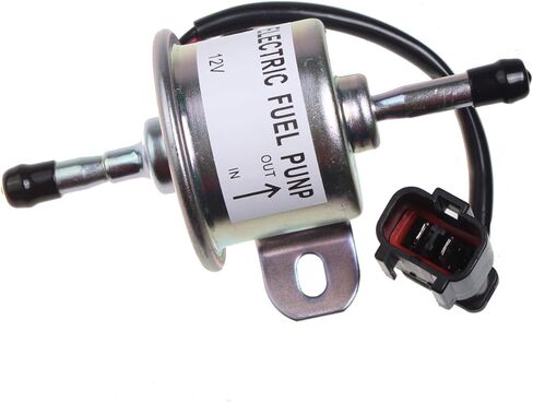 Fuel Pump AT318139 AM876266 TFP 12V compatible with John Deere 655 755 855 790 990 2520 2720 3120 Compact tractor U-SHIN Transistor with Black Plug in Saudi Arabia
