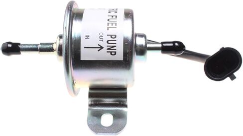 Fuel Pump AT318139 AM876266 TFP 12V compatible with John Deere 655 755 855 790 990 2520 2720 3120 Compact tractor U-SHIN Transistor with Black Plug in Saudi Arabia