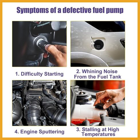 وحدة مضخة فلتر الوقود الكهربائية مناسبة لسيارات BMW 128i 135i 325i 325xi 328i 330i 335i 335is 2006-2013 رقم 16117163295 - حزمة من قطعة واحدة بديلة للمواد المتينة in Kuwait