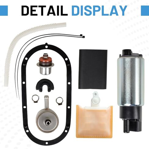 Fuel Pump Assembly With Seal Regulator and Filter Compatible With 2002-2007 Harley Davidson Road King Electra Glide Street Glide Road Glide in Saudi Arabia