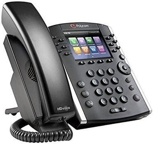 Polycom VVX 401 2200-48400-025 12-line Business Media Phone - AC Adapter Not Included (Renewed) in Saudi Arabia