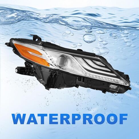 JFN LED Headlight Compatible with 2018 2019 2020 2021 2022 2023 2024 Toyota Camry XLE/XSE (Passenger Side(Right)) in Kuwait