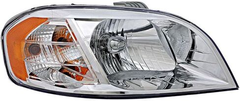 Compatible with Chevrolet Chevy Aveo Headlights Lamps Set 2007 2008 2009 2010 2011 2012 Halogen Driver and Passenger Side in Saudi Arabia
