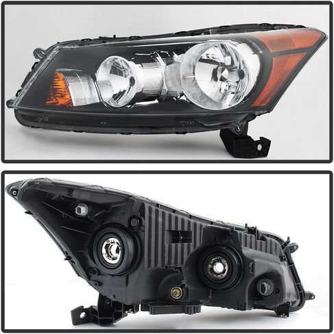 ACANII - For 2008-2012 Honda Accord 4-Door Sedan Replacement Headlight Headlamp - Driver Side Only in Saudi Arabia