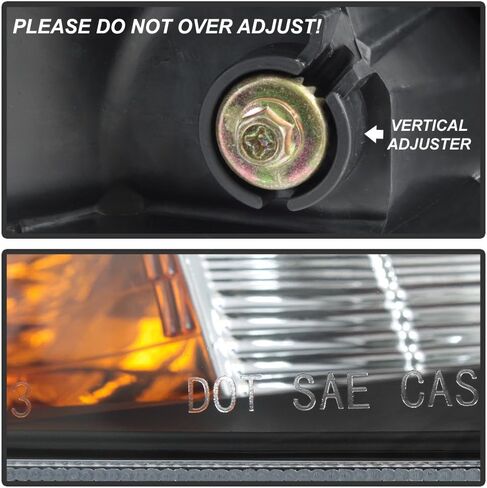 ACANII - For 2008-2012 Honda Accord 4-Door Sedan Replacement Headlight Headlamp - Driver Side Only in Saudi Arabia