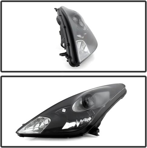 ACANII-For 2000 2001 2002 2003 2004 2005 Toyota Celica Blk المصابيح الأمامية للسائق + جانب الركاب in Saudi Arabia