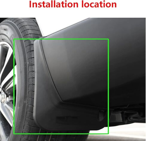 XUKEY 4PCS Mud Flaps Splash Guard for Toyota Venza 2021-2024 Mudguards Mudflaps Fender Tire Protector Rear Front Car Accessories Replacement in Saudi Arabia