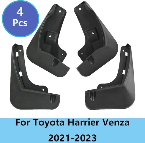 XUKEY 4PCS Mud Flaps Splash Guard for Toyota Venza 2021-2024 Mudguards Mudflaps Fender Tire Protector Rear Front Car Accessories Replacement in Saudi Arabia